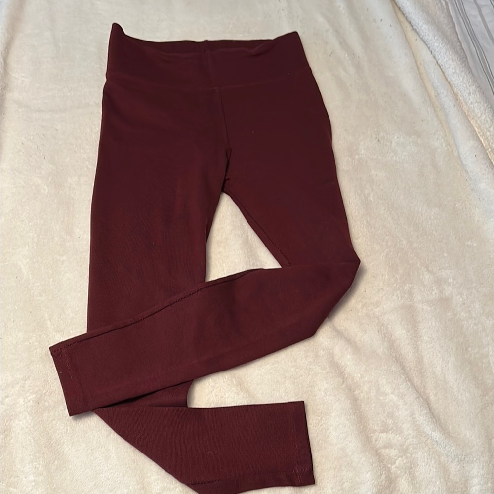Trendyol Red Leggings High Waist Stretchy Fit